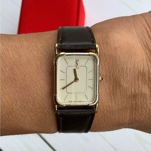 Ladies YVES SAINT LAURENT watch💛🖤💛